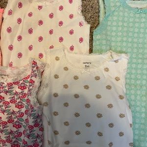 Baby girl summer bodies size 9m